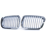 Grille geschikt voor BMW 3 Serie E46 Sedan Touring - Sport rooster - CHROOM