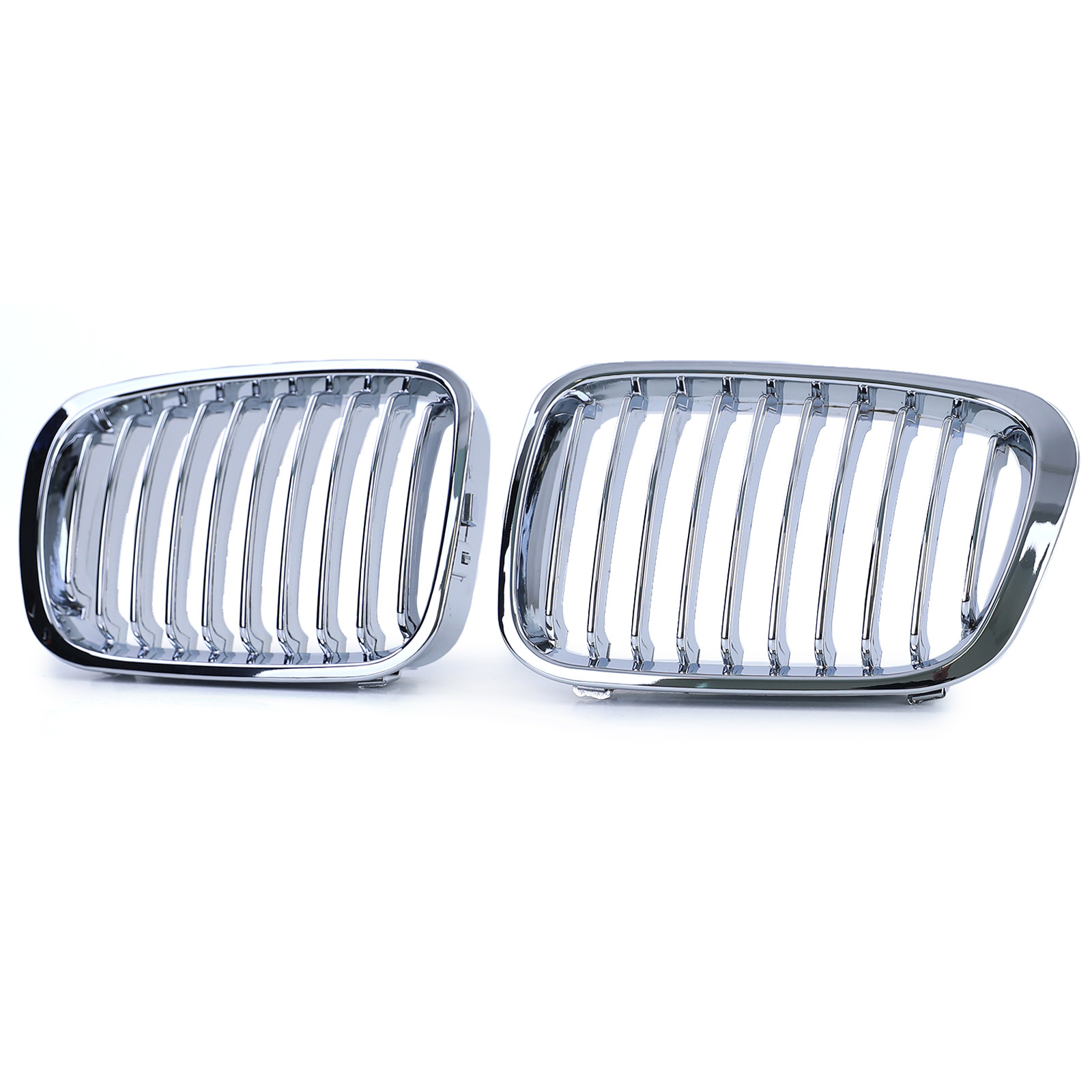 Grille geschikt voor BMW 3 Serie E46 Sedan Touring - Sport rooster - CHROOM