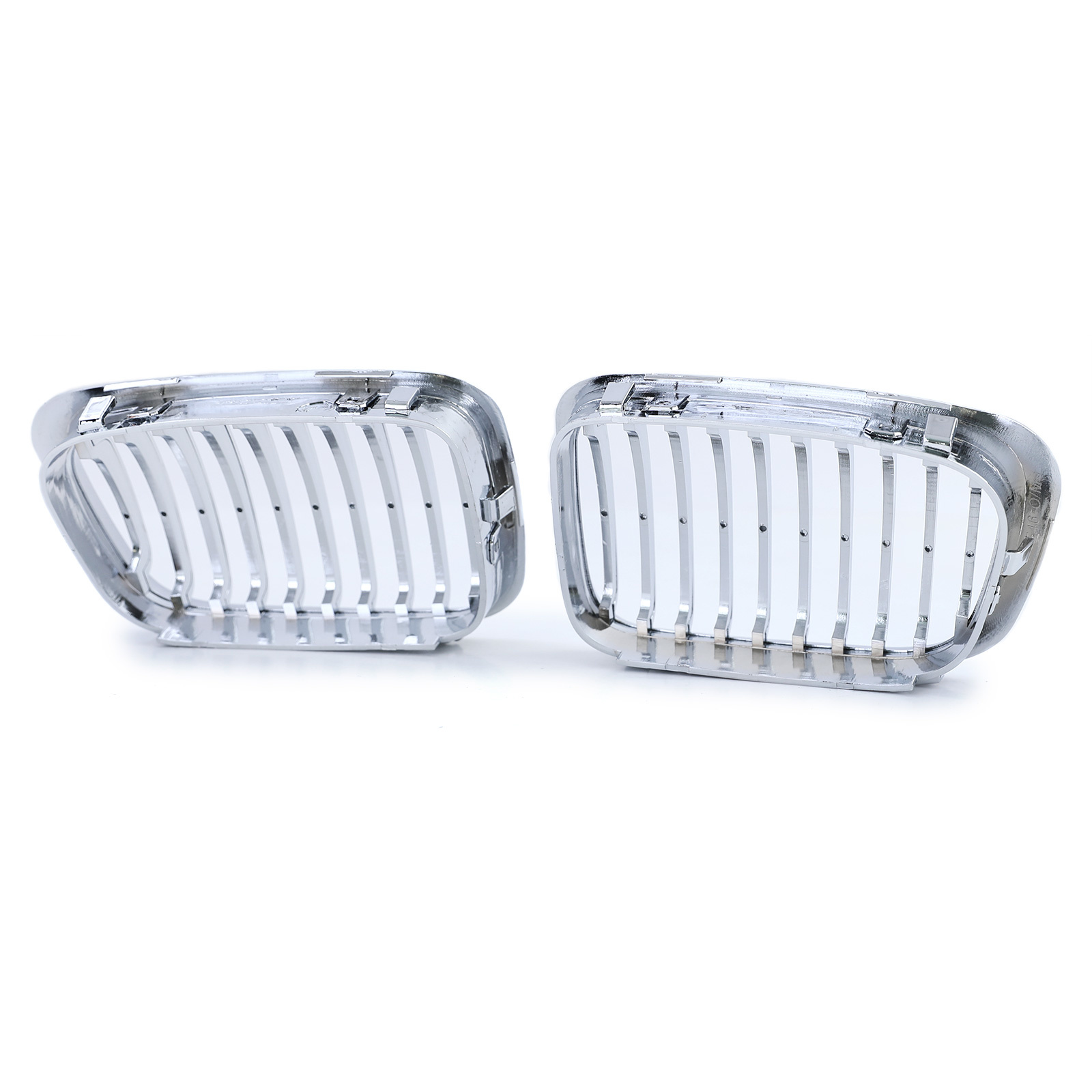 Grille geschikt voor BMW 3 Serie E46 Sedan Touring - Sport rooster - CHROOM