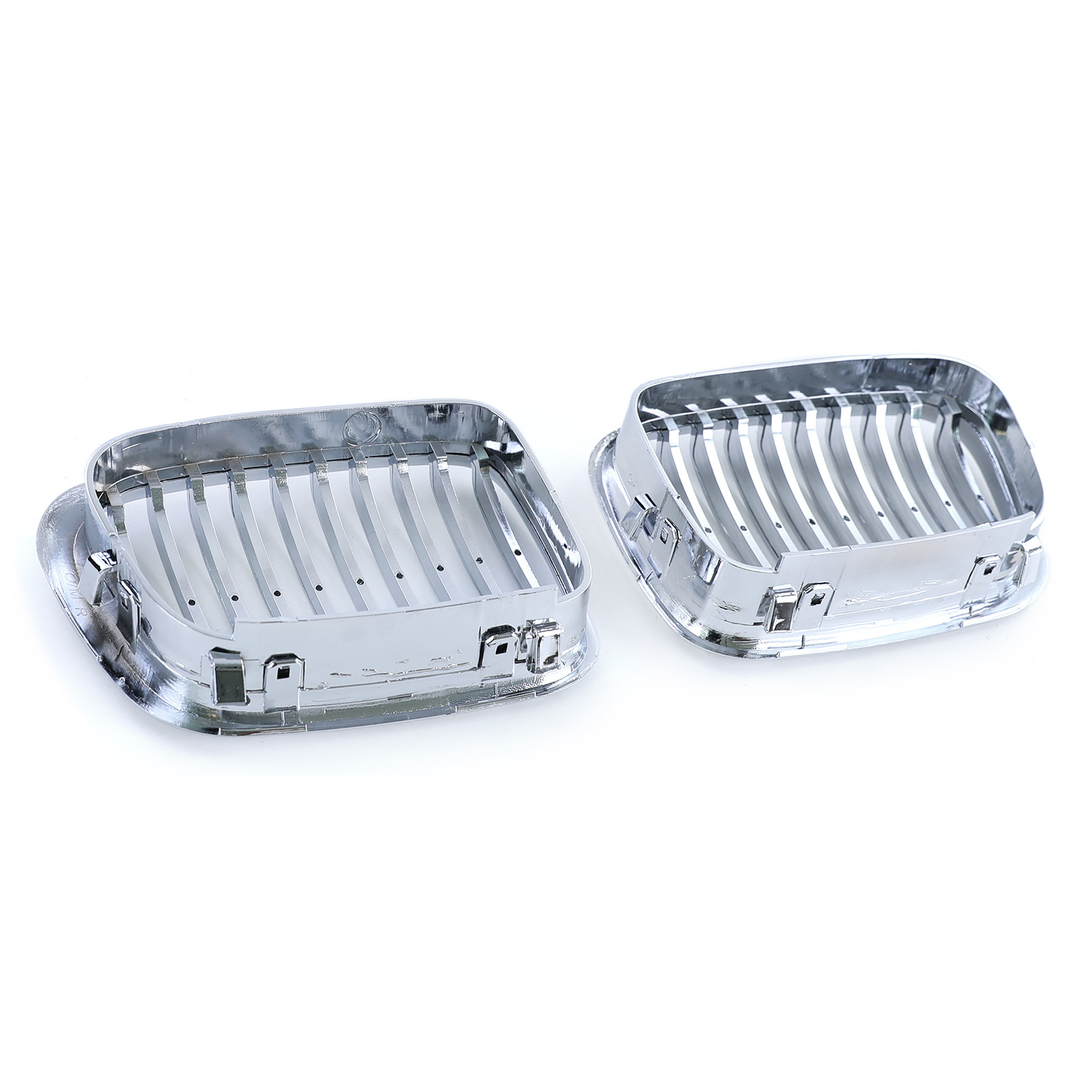 Grille geschikt voor BMW 3 Serie E46 Sedan Touring - Sport rooster - CHROOM