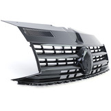 Radiateurgrill geschikt voor Volkswagen T6 Bus Transporter 15-19 - Zwart Glans - Sportieve look