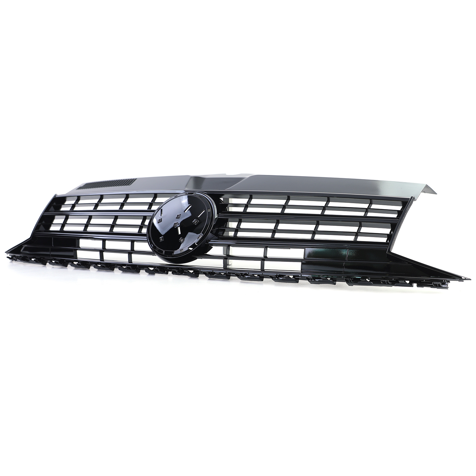 Radiateurgrill - Volkswagen T6 Bus Transporter 15-19 - Zwart Glans - Sportieve look