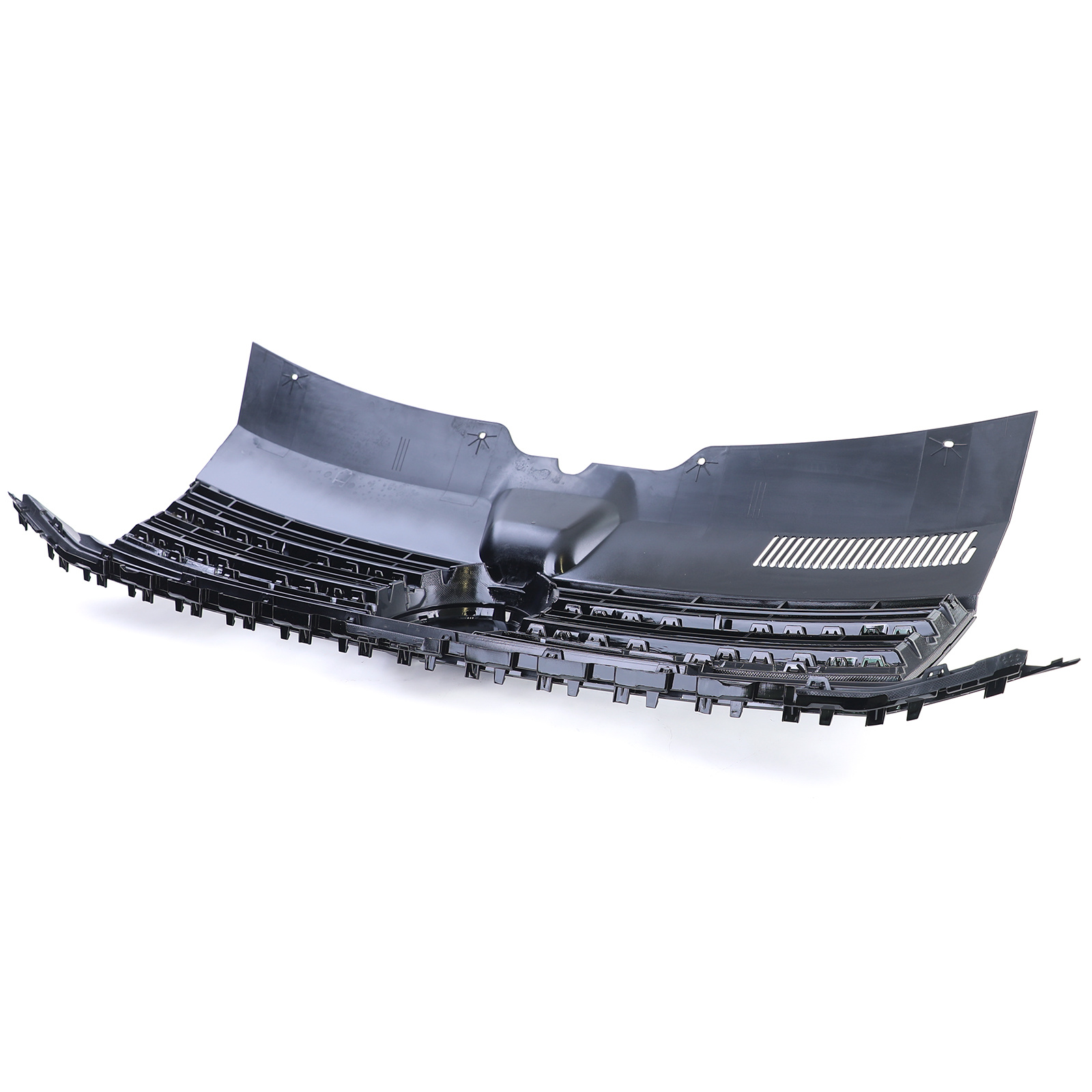 Radiateurgrill geschikt voor Volkswagen T6 Bus Transporter 15-19 - Zwart Glans - Sportieve look