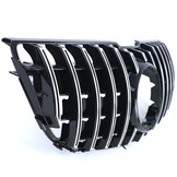 Radiateurgrill geschikt voor Mercedes GLK X204 Facelift 12-15 - Sport optiek - Zwart chroom