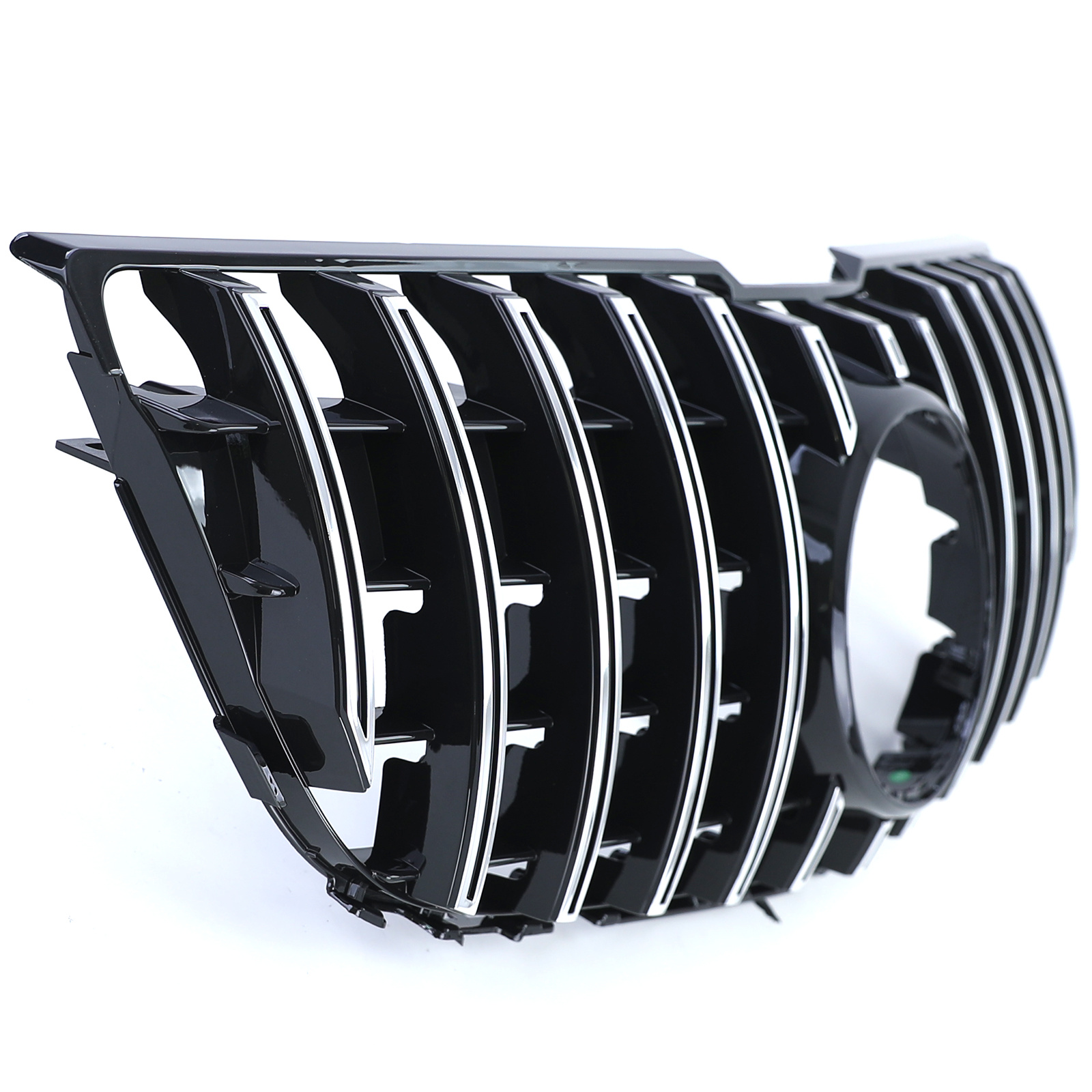 Radiateurgrill geschikt voor Mercedes GLK X204 Facelift 12-15 - Sport optiek - Zwart chroom