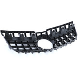 Radiateurgrill geschikt voor Mercedes GLK X204 Facelift 12-15 - Sport optiek - Zwart chroom
