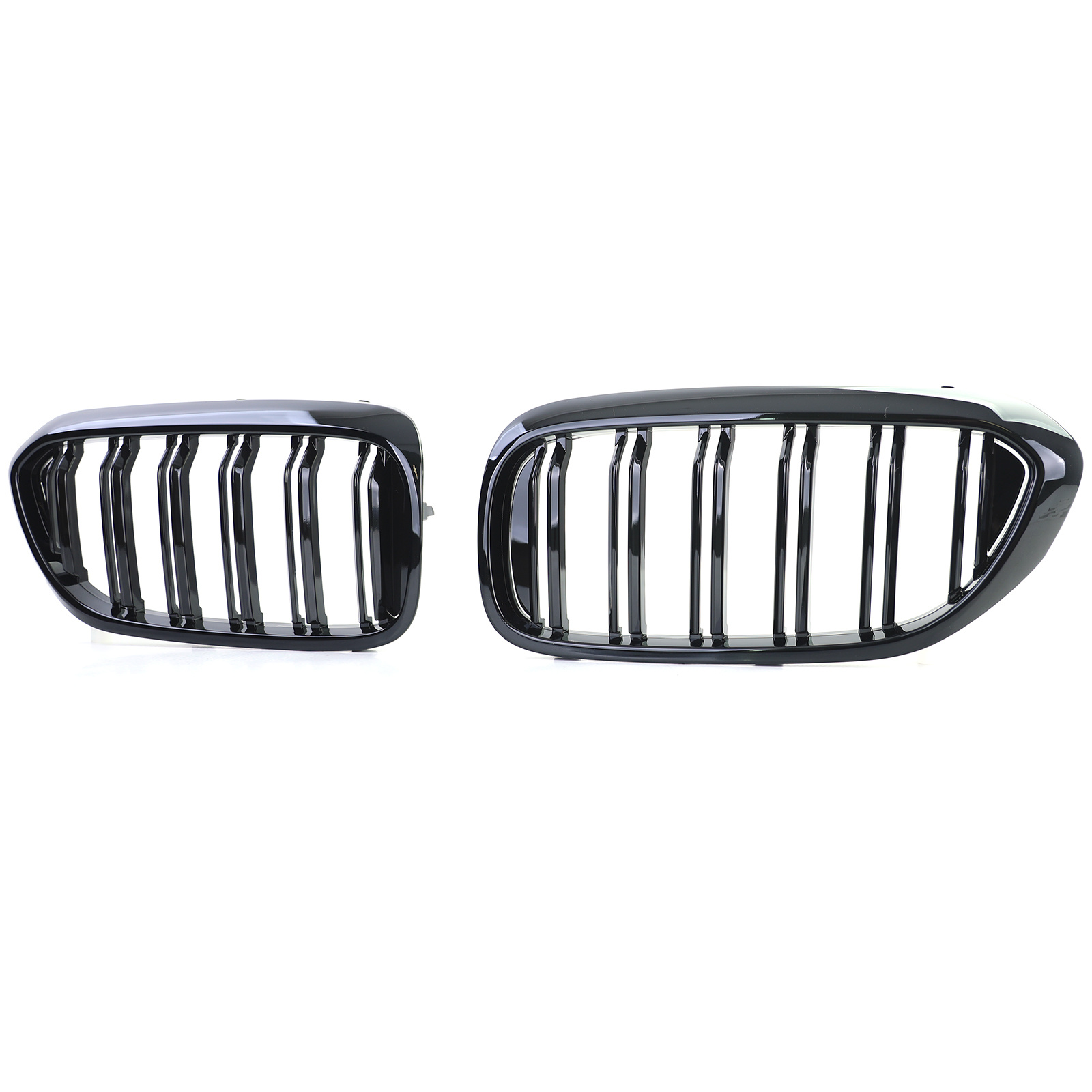 Radiateurgrille geschikt voor BMW 6er GT G32 17-20 - dubbele spijlen - glanzende prestatie-look