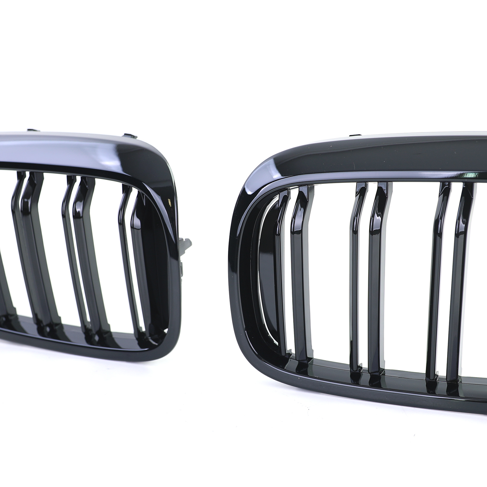 Radiateurgrille - BMW 6er GT G32 17-20 - dubbele spijlen - glanzende prestatie-look