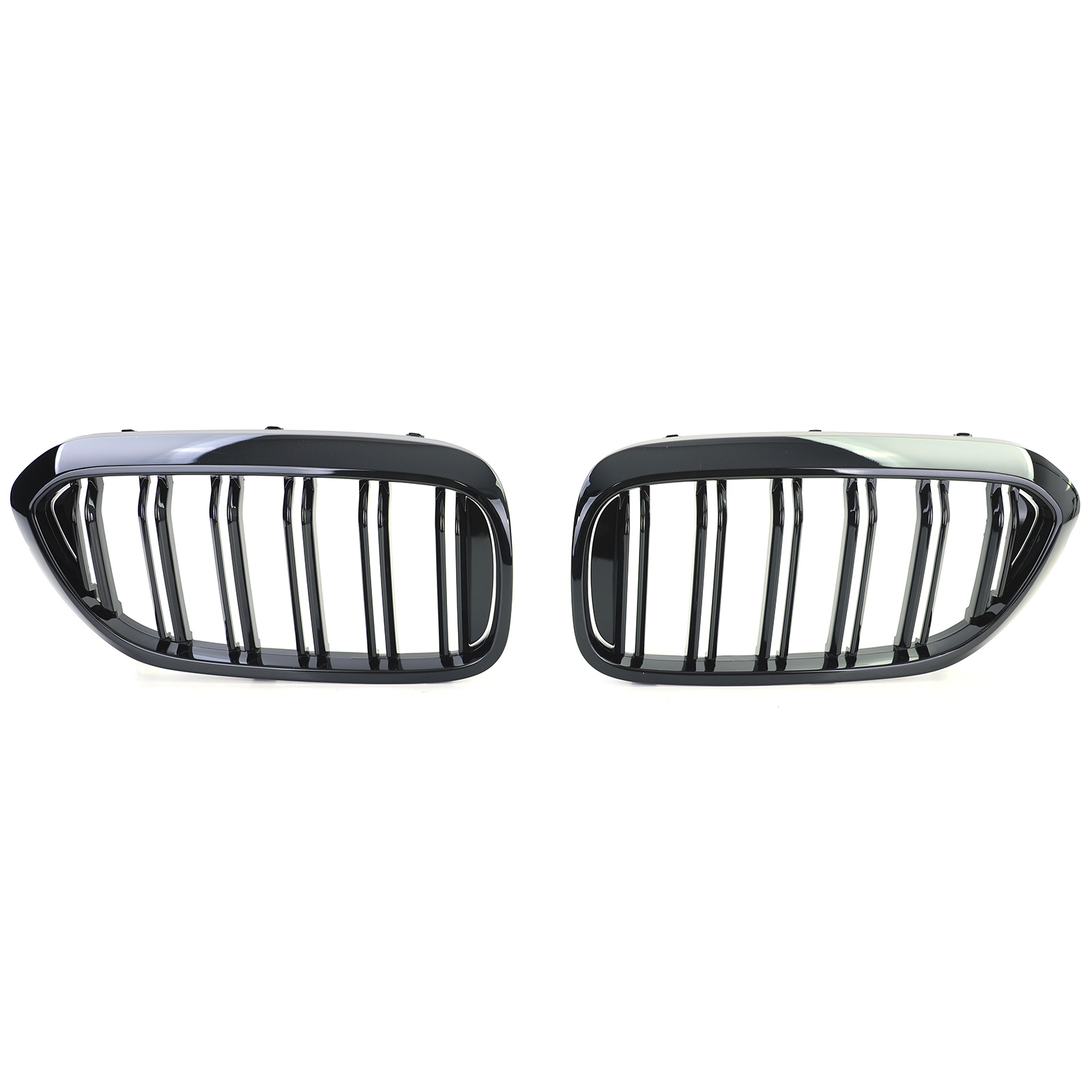 Radiateurgrille geschikt voor BMW 6er GT G32 17-20 - dubbele spijlen - glanzende prestatie-look