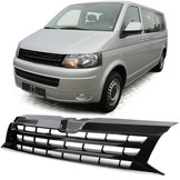 Radiateurgrill - Volkswagen T5 Busje Facelift 09-15 - Badgeloos - ZWART GLANS