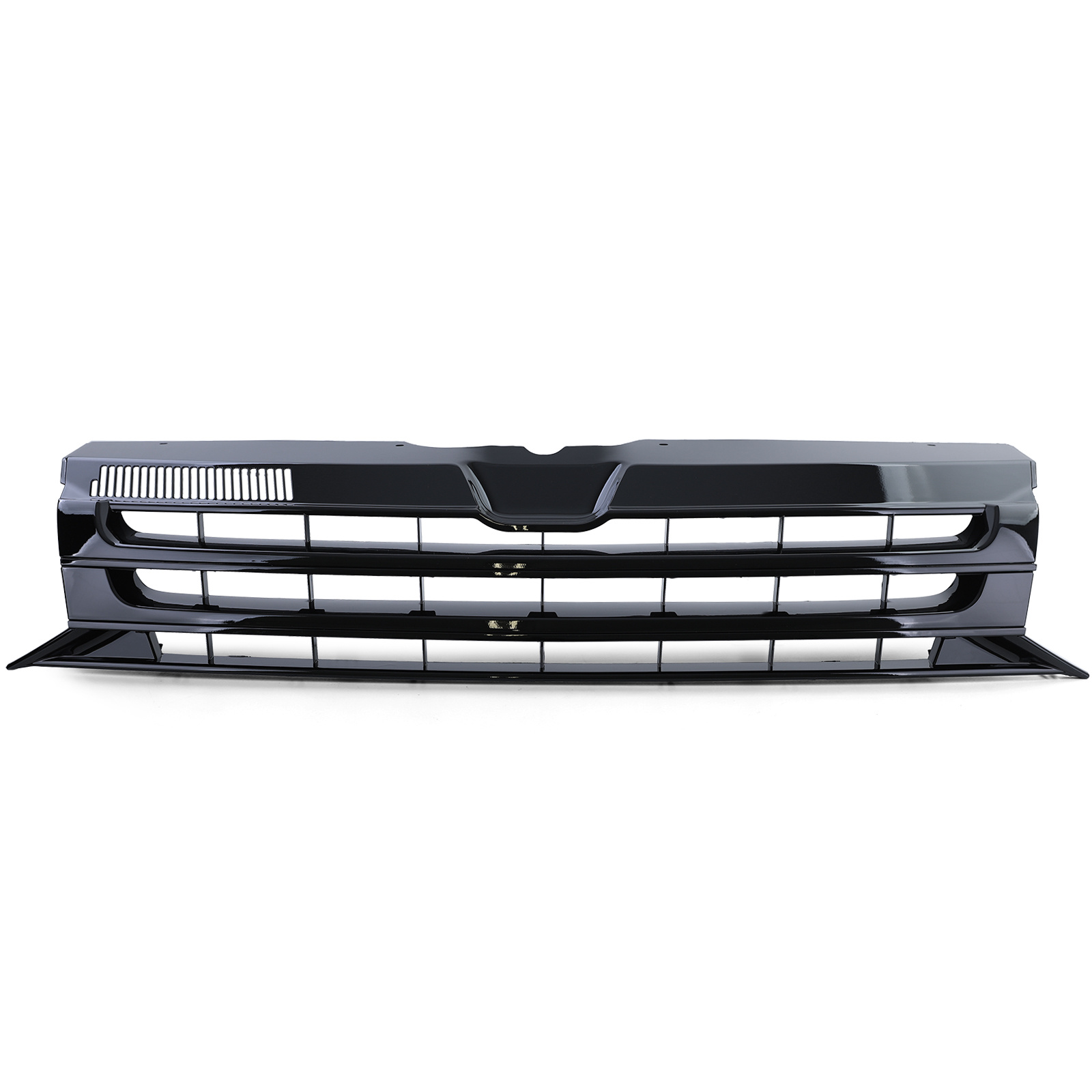 Radiateurgrill - Volkswagen T5 Busje Facelift 09-15 - Badgeloos - ZWART GLANS