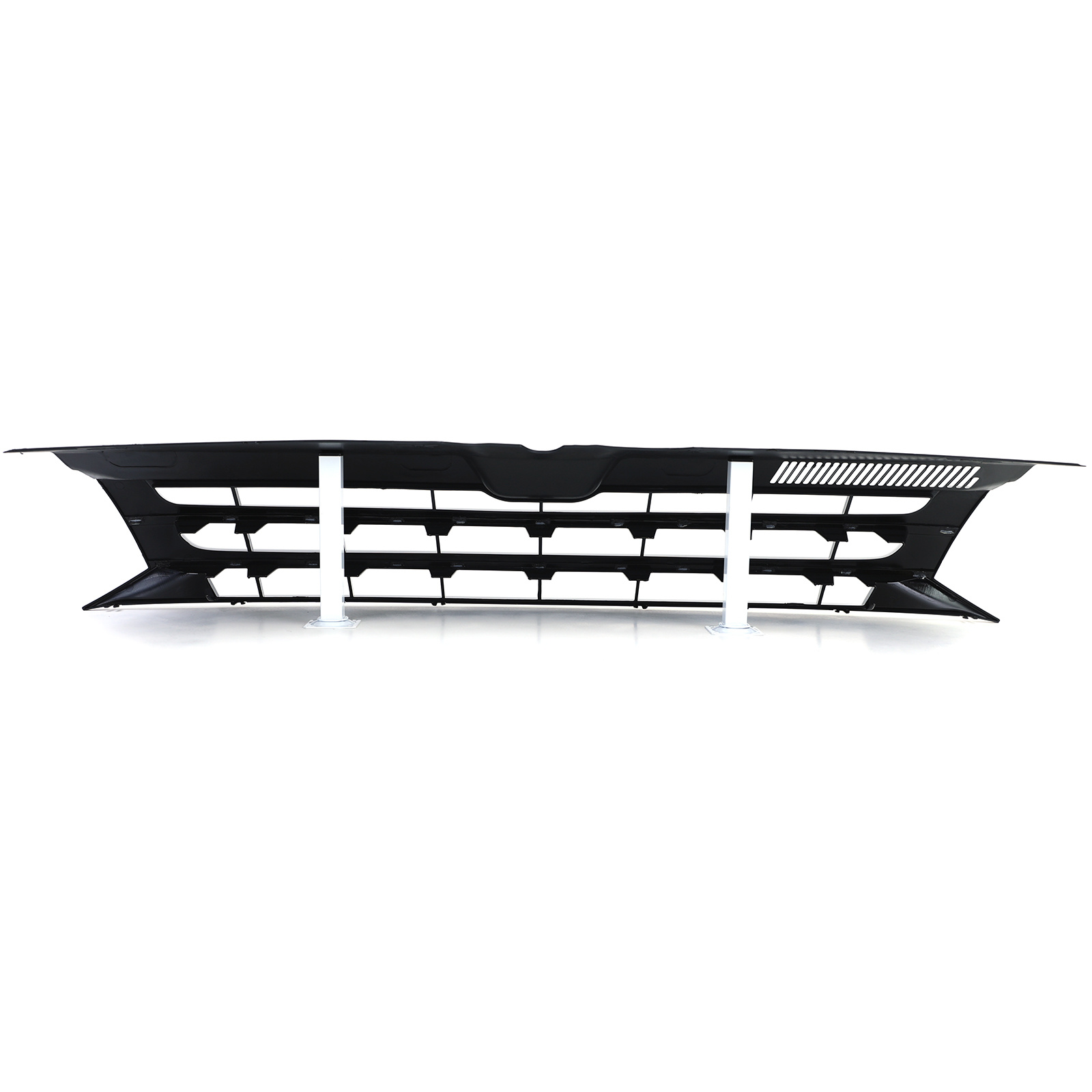 Radiateurgrill geschikt voor Volkswagen T5 Busje Facelift 09-15 - Badgeloos - ZWART GLANS