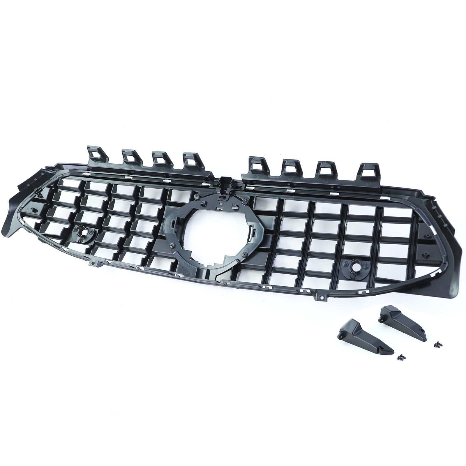 Grille geschikt voor Mercedes CLA C118 - Sport Optiek - Zwart Glans