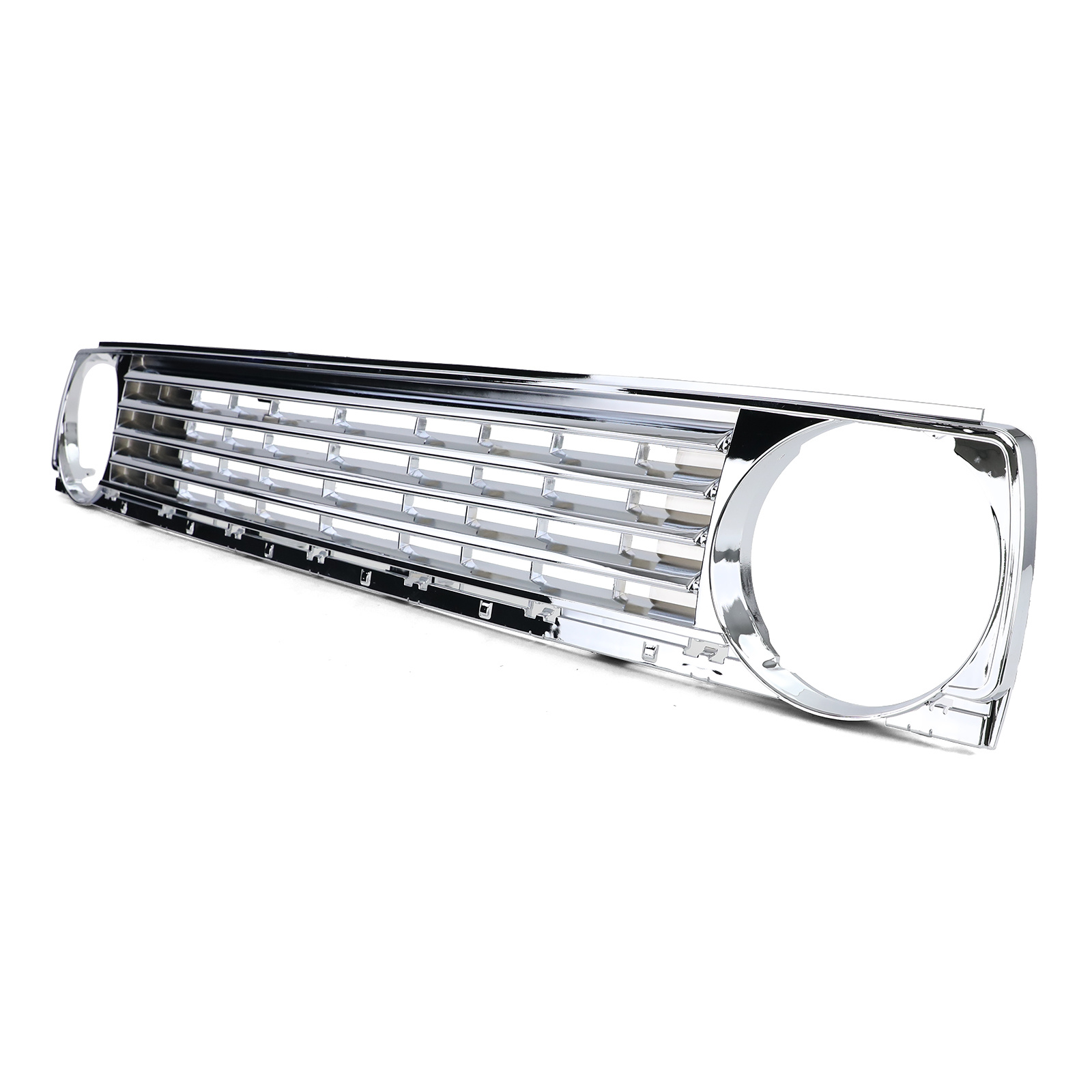 Radiateurgrill - VW Golf 2 83-91 - Badgeloos, CHROOM, grillspoiler - 63x45x8cm