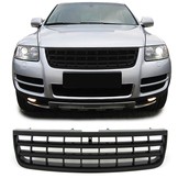 Radiateurgrille - VW Touareg 7L 02-06 - Sportrooster - Zwart