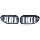 Radiateurgrille geschikt voor BMW 5 Serie G30 G31 17-20 - Dubbele staaf - Glans zwart