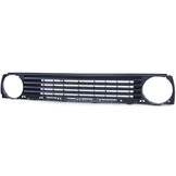 Radiateurgrill geschikt voor VW Golf 2 83-91 - Badgeloos - Spoiler + Zwart