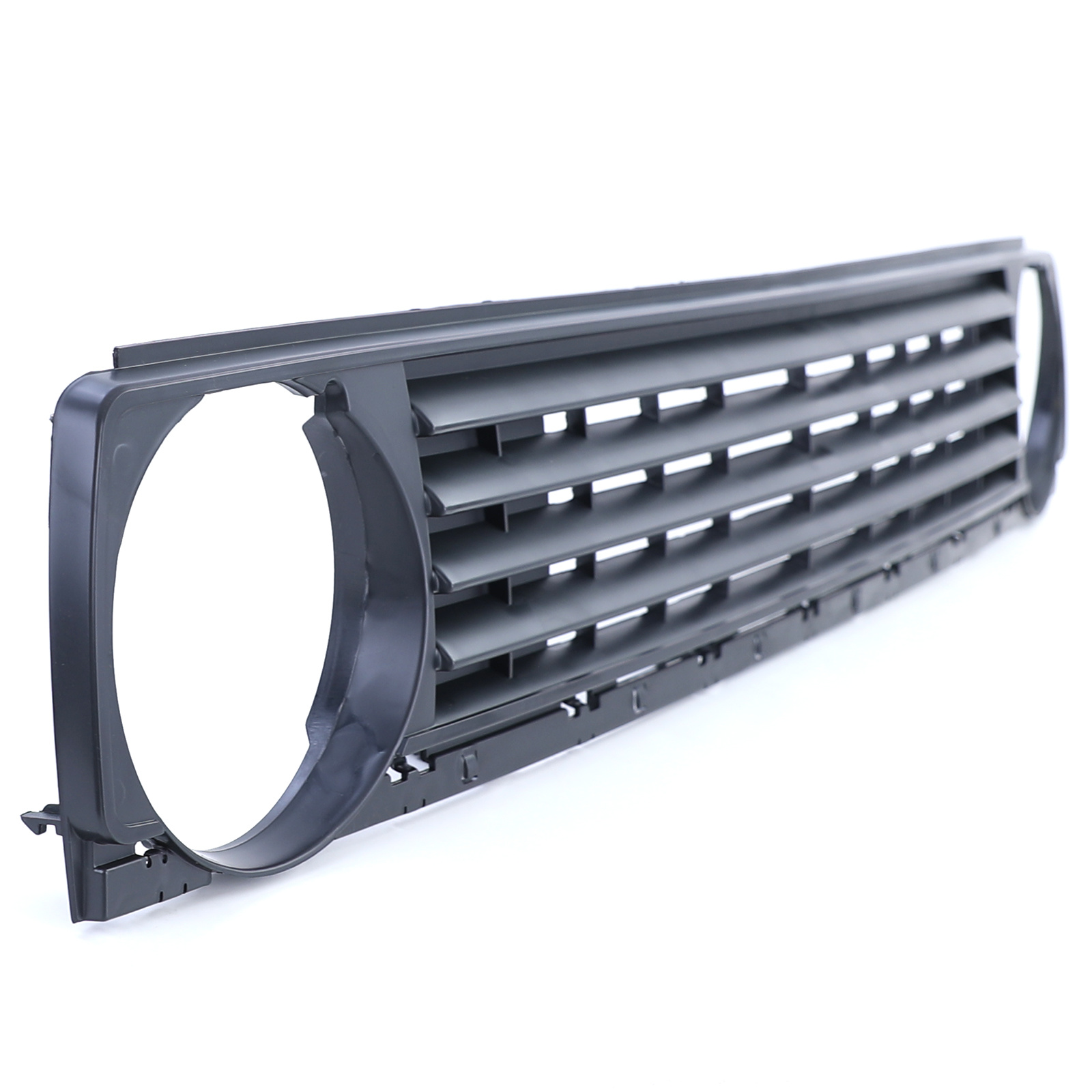 Radiateurgrill geschikt voor VW Golf 2 83-91 - Badgeloos - Spoiler + Zwart