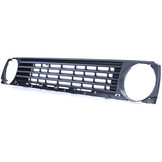 Radiateurgrill geschikt voor VW Golf 2 83-91 - Badgeloos - Spoiler + Zwart
