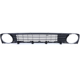 Radiateurgrill geschikt voor VW Golf 2 83-91 - Badgeloos - Spoiler + Zwart