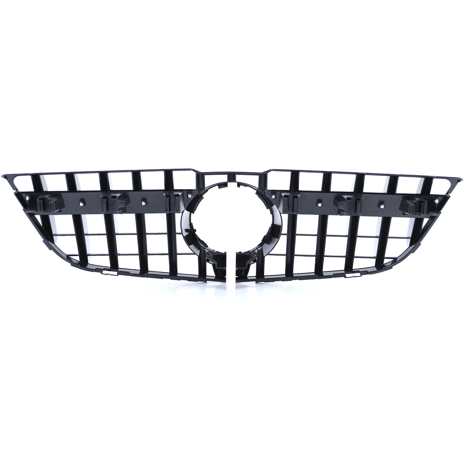 Radiateurgrill - Mercedes GLK X204 Facelift 12-15 - Sport Optiek - Zwart Glans/Chroom