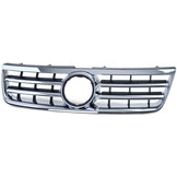 Radiateurgrill - VW Touareg 7L 02-06 - Zwart/Chroom - Topkwaliteit