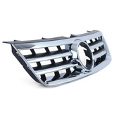 Radiateurgrill geschikt voor VW Touareg 7L 02-06 - Zwart/Chroom - Topkwaliteit