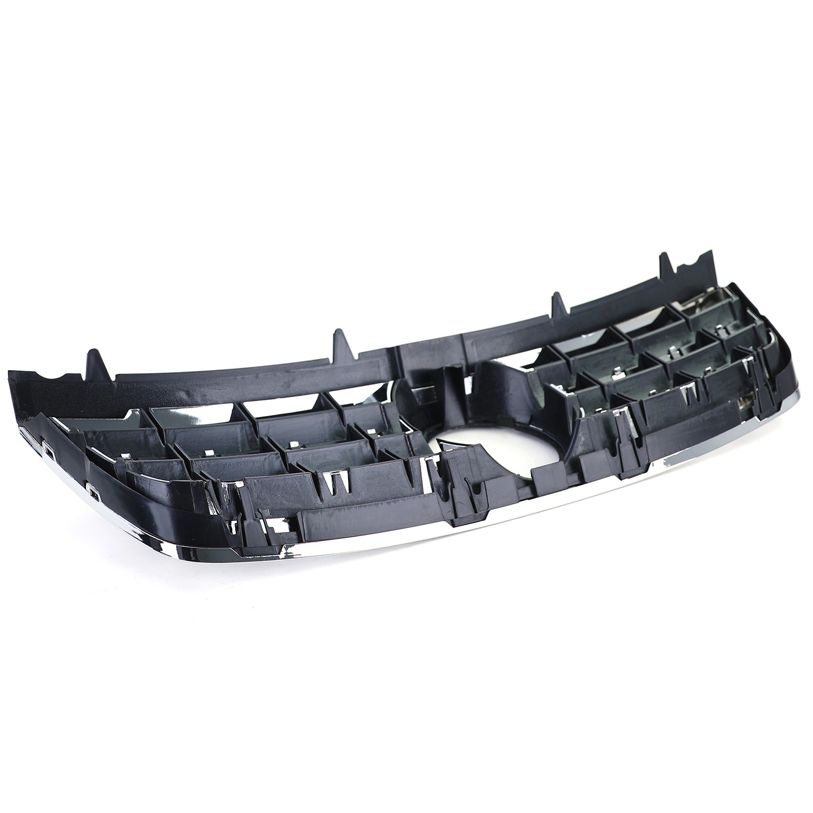 Radiateurgrill geschikt voor VW Touareg 7L 02-06 - Zwart/Chroom - Topkwaliteit