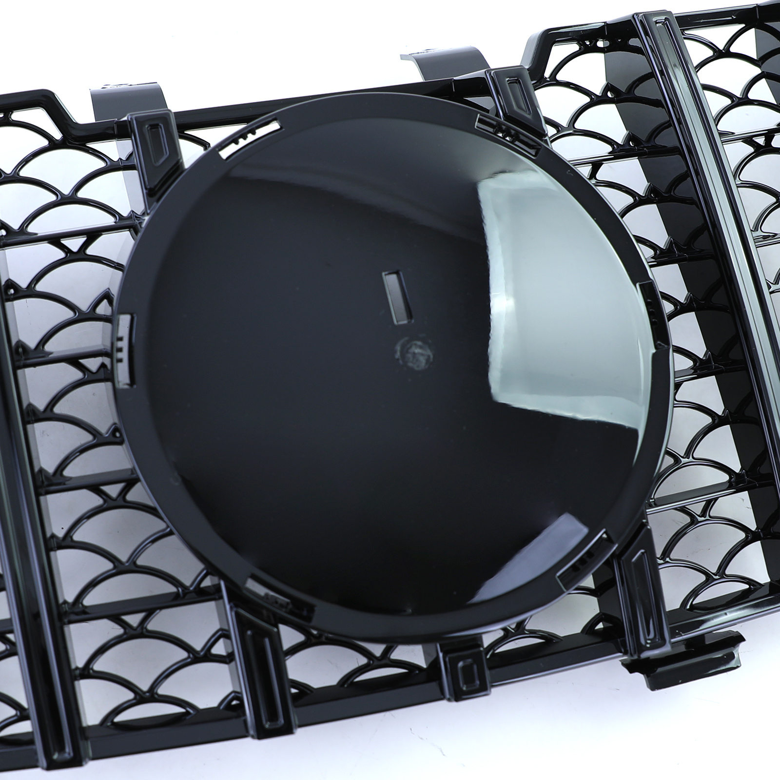 Sport radiateurgrill - Mercedes M Klasse ML W164 05-08 - Sportieve uitvoering - Glanzend zwart