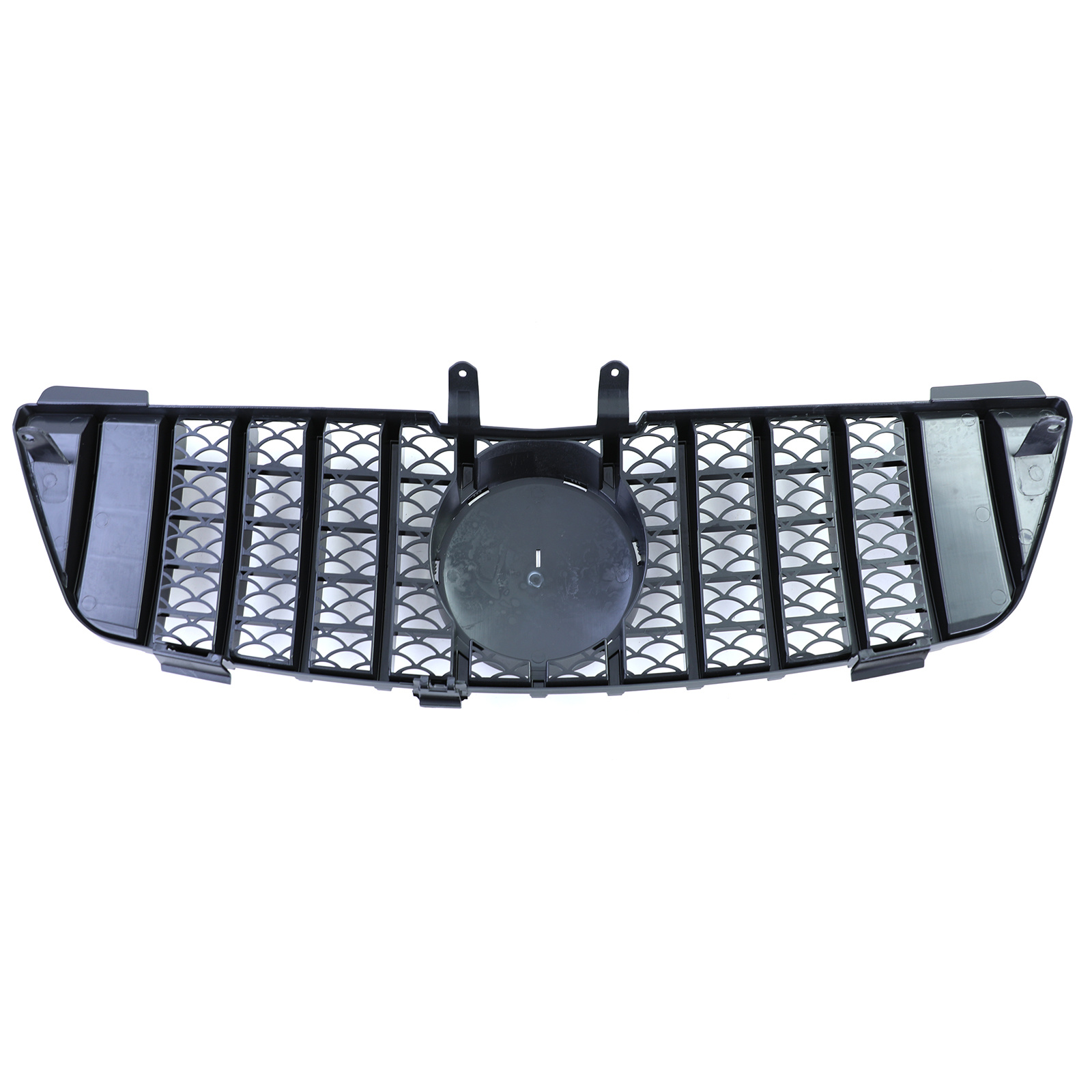 Sport radiateurgrill - Mercedes M Klasse ML W164 05-08 - Sportieve uitvoering - Glanzend zwart