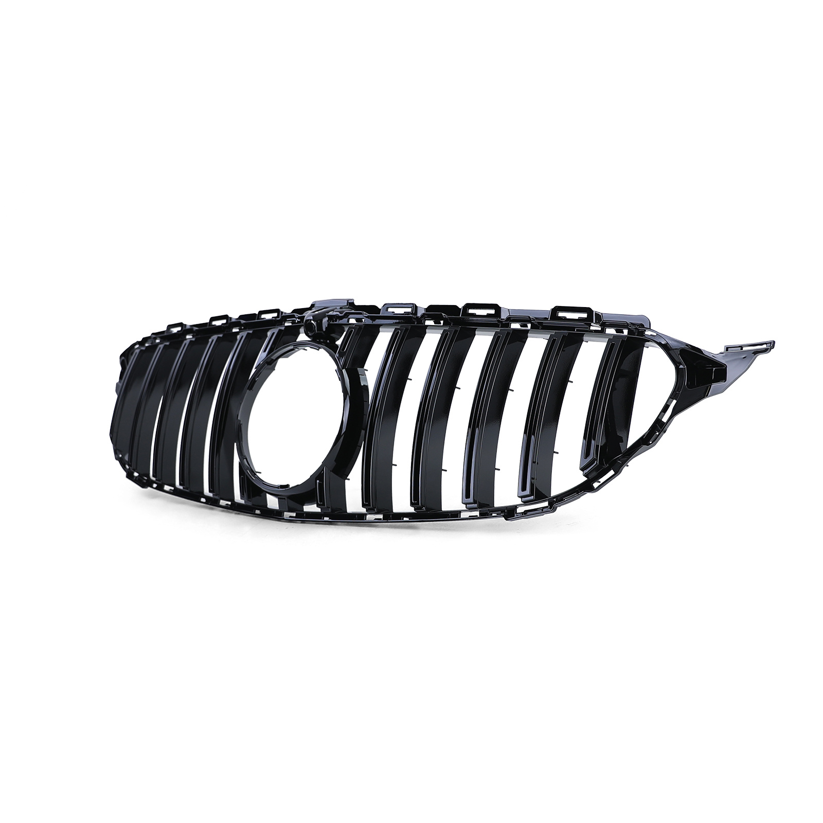 Radiateurgrill - Mercedes C-klasse W205 vanaf 14 - Sport Optiek - Glanzend Zwart