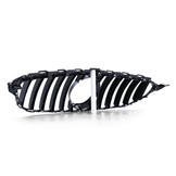 Radiateurgrill geschikt voor Mercedes C-klasse W205 vanaf 14 - Sport Optiek - Glanzend Zwart