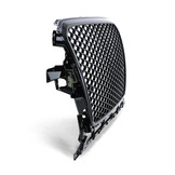 Radiateurgrill - Audi Q5 8R 12-16 - Honingraat sportlook - Zwart glanzend
