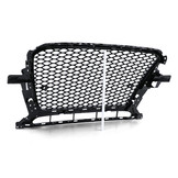 Radiateurgrill geschikt voor Audi Q5 8R 12-16 - Honingraat sportlook - Zwart glanzend