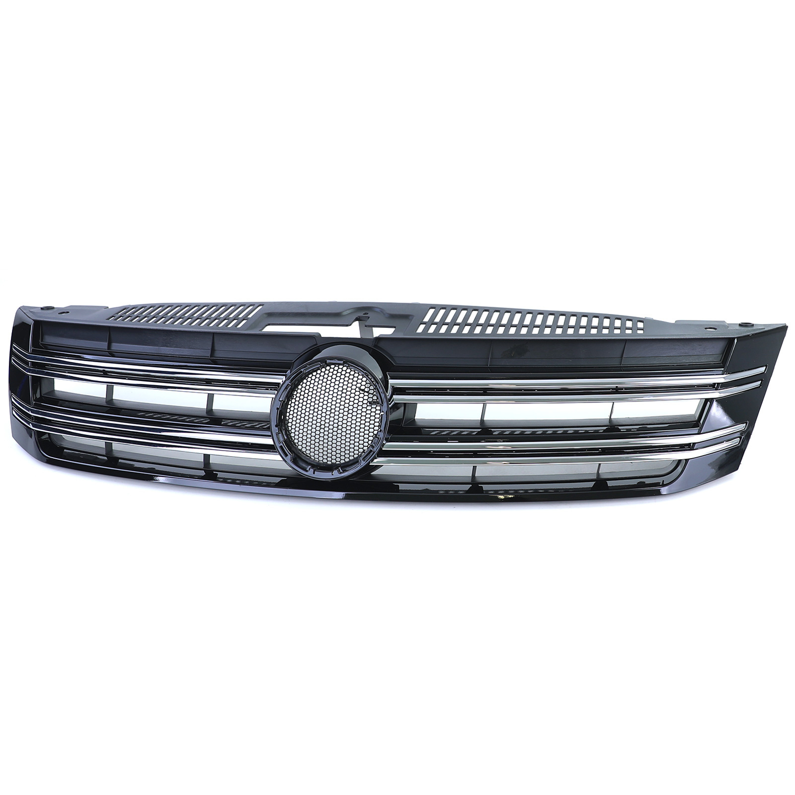 Radiateurgrill geschikt voor VW Tiguan 5N Facelift 11-18 - Zwart Glans Chroom - OEM-kwaliteit