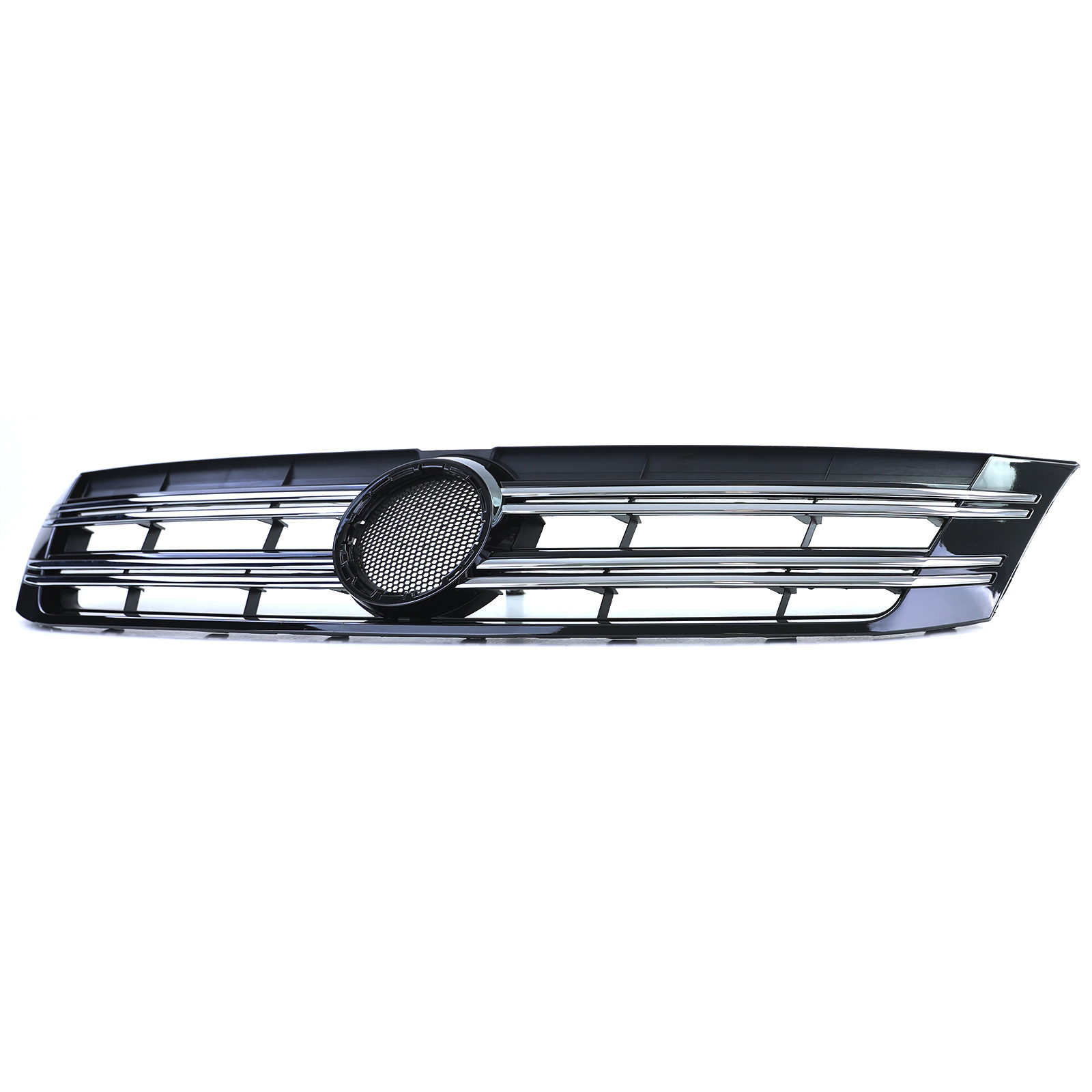 Radiateurgrill - VW Tiguan 5N Facelift 11-18 - Zwart Glans Chroom - OEM-kwaliteit