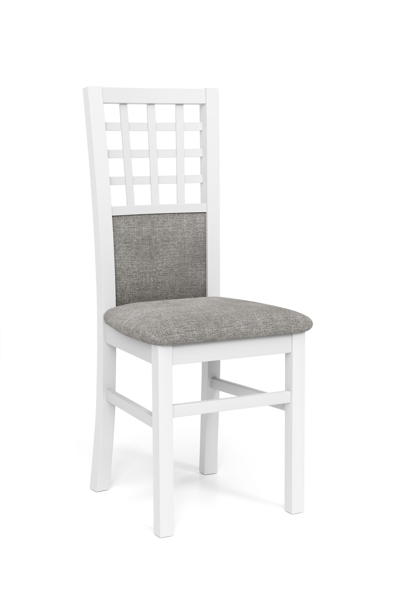 Eettafel stoel - stof - 44x96x55 cm - grijs