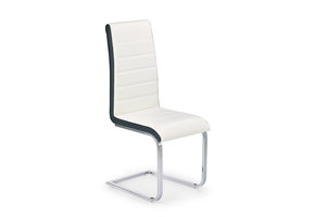 Eettafel stoel - eco leer - 42x99x57 cm - wit