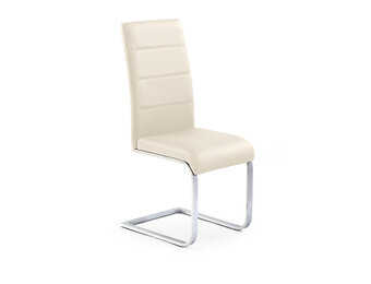 Eettafel stoel - eco leer - 42x100x56 cm - romig