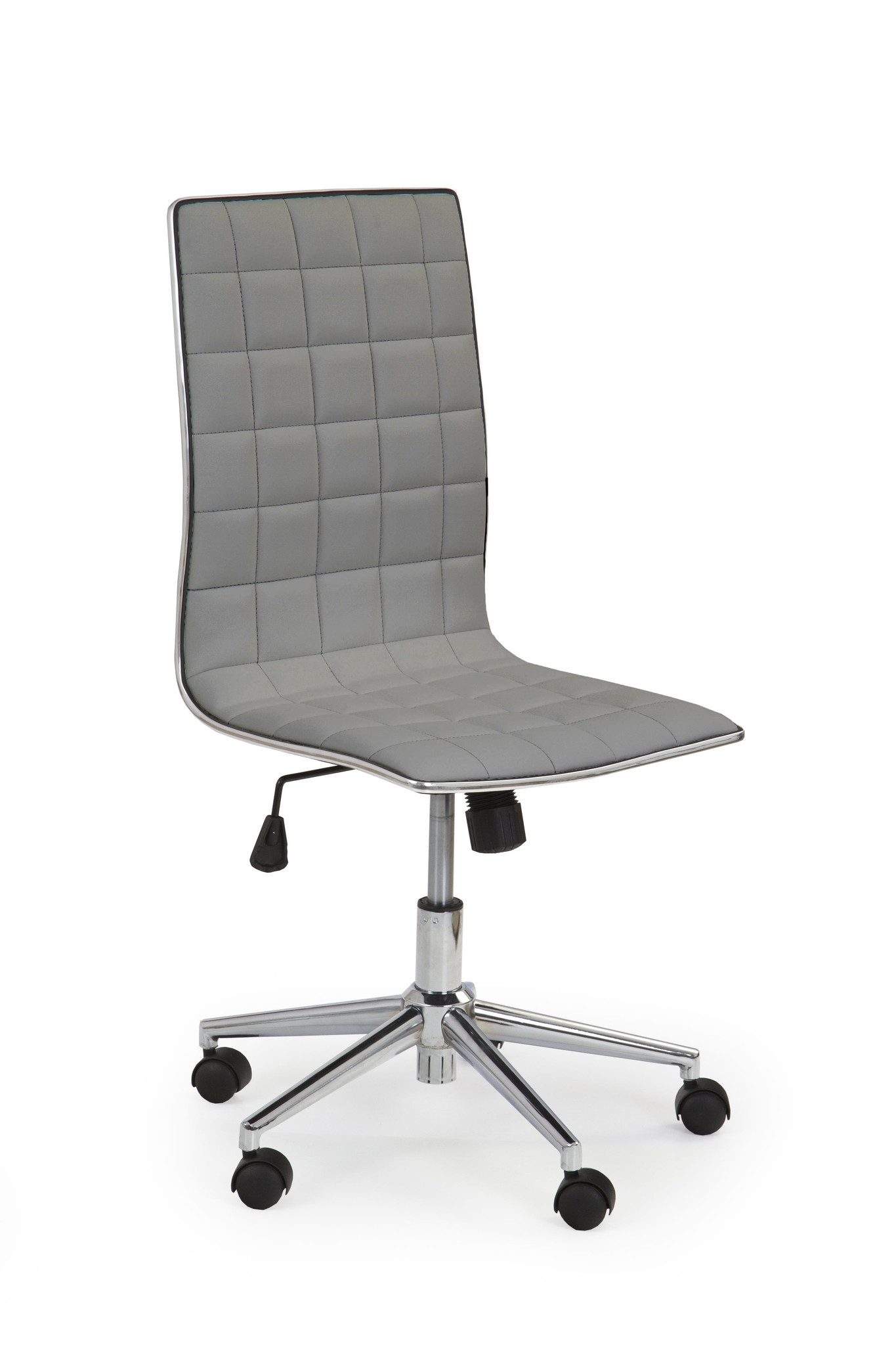 TIROL - bureaustoel - stoef - 44x97-107x46 cm - grijs