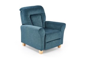 BARD - relaxfauteuil - uitklapbaar - donkerblauw