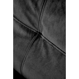 FELIPE - relaxfauteuil - uitklapbaar - zwart