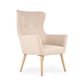 COTTO - relaxfauteuil - traditioneel - 73x76x99 cm - beige