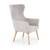 COTTO - relaxfauteuil - 73x76x99 cm - lichtgrijs
