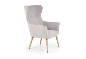 COTTO - relaxfauteuil - 73x76x99 cm - lichtgrijs