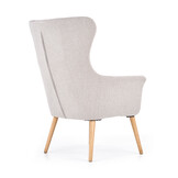 COTTO - relaxfauteuil - 73x76x99 cm - lichtgrijs