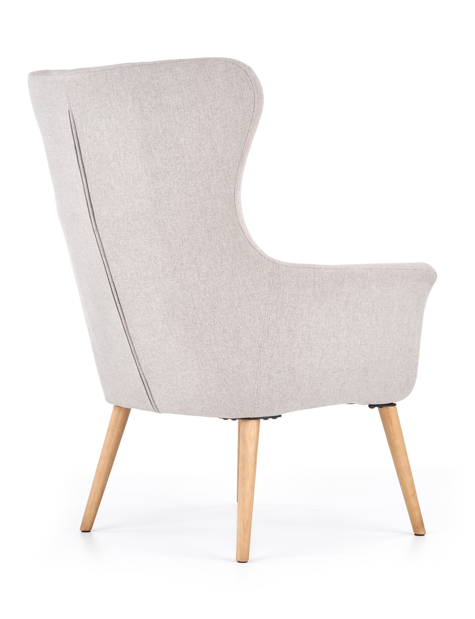 COTTO - relaxfauteuil - 73x76x99 cm - lichtgrijs