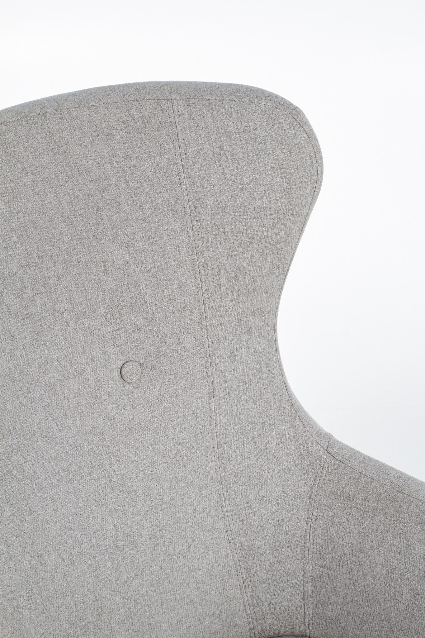 COTTO - relaxfauteuil - 73x76x99 cm - lichtgrijs