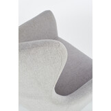 COTTO - relaxfauteuil - 73x76x99 cm - lichtgrijs