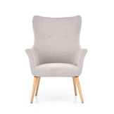 COTTO - relaxfauteuil - 73x76x99 cm - lichtgrijs